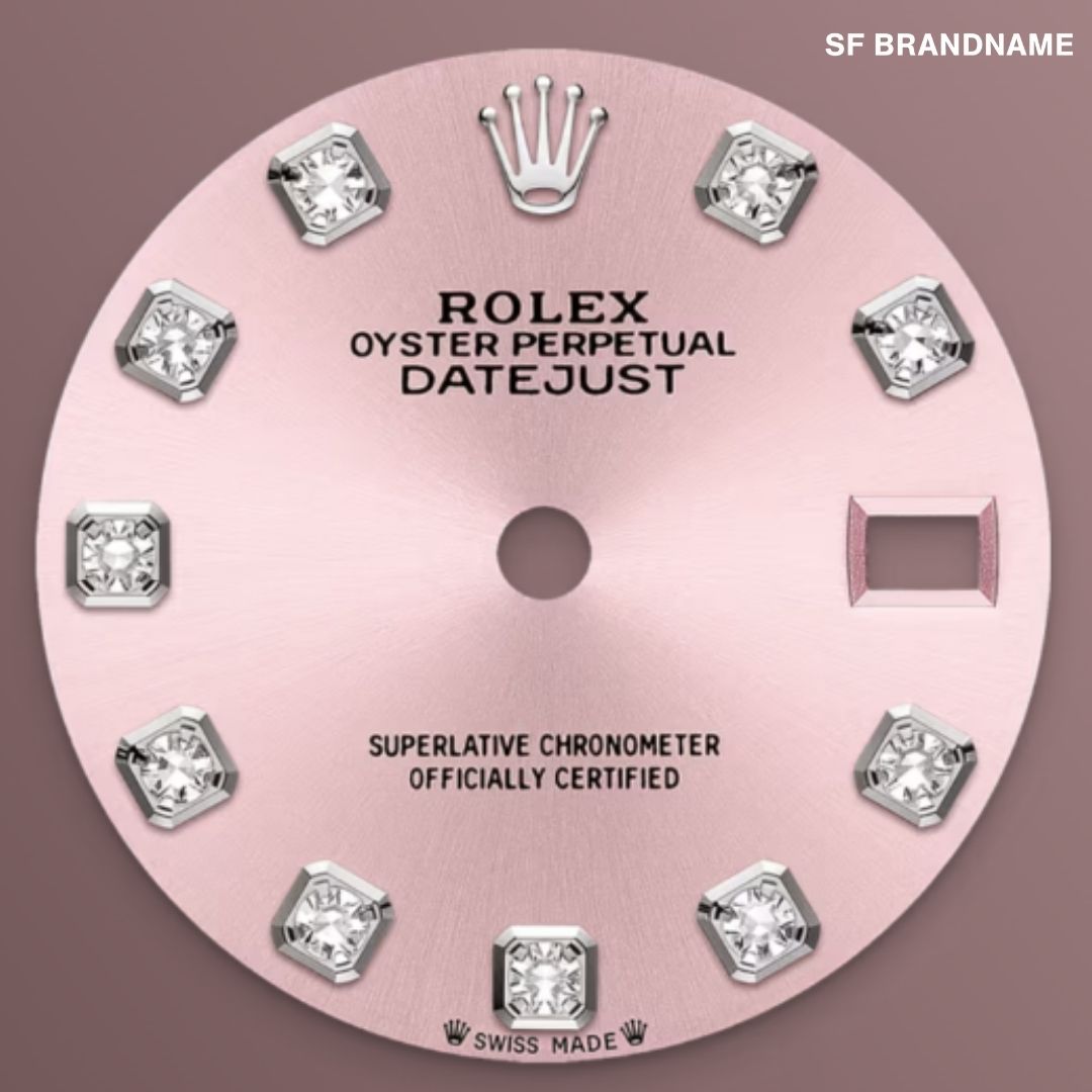 Oyster Perpetual Lady-Datejust ทำจาก Oystersteel และทองคำขาว