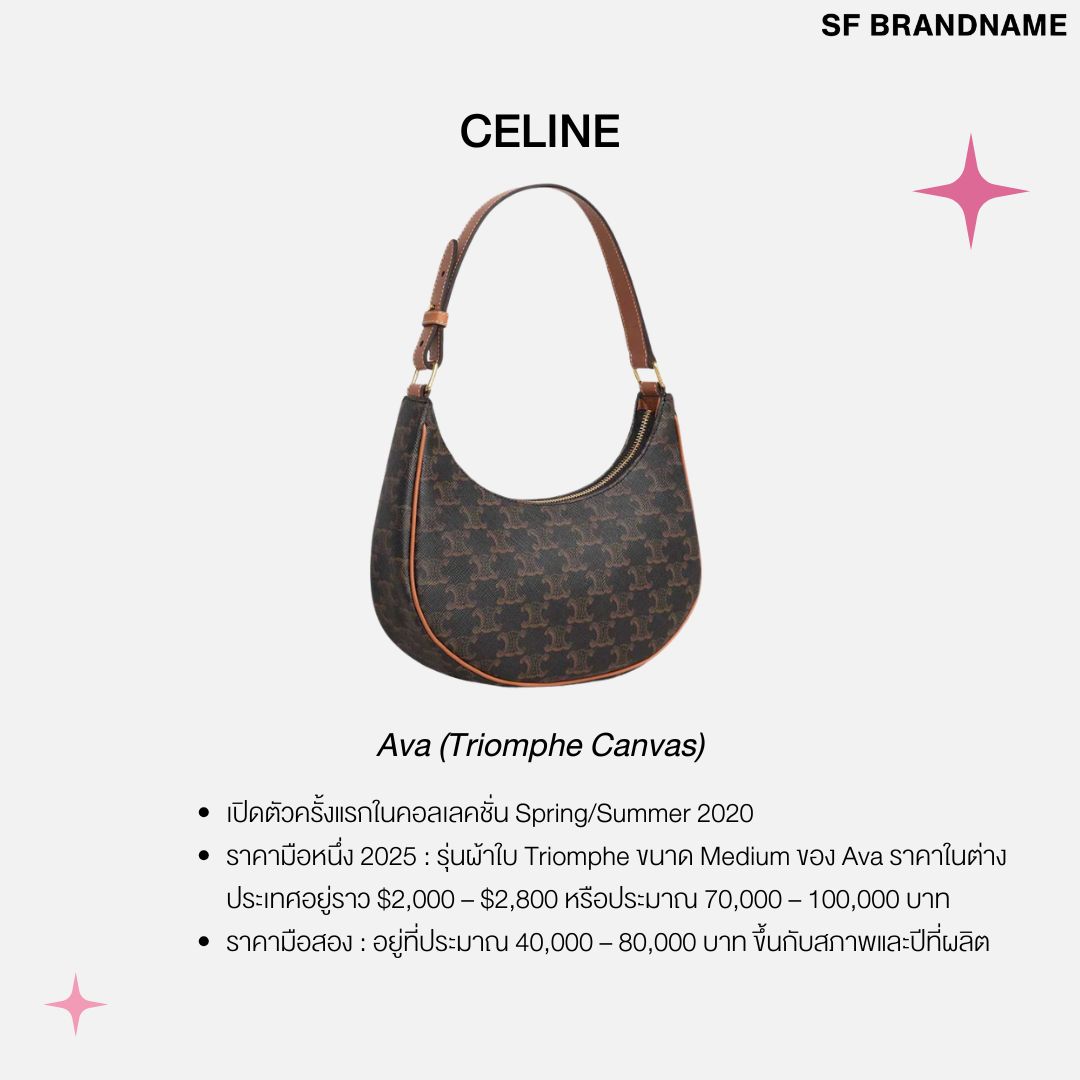 Celine Ava (Triomphe Canvas)