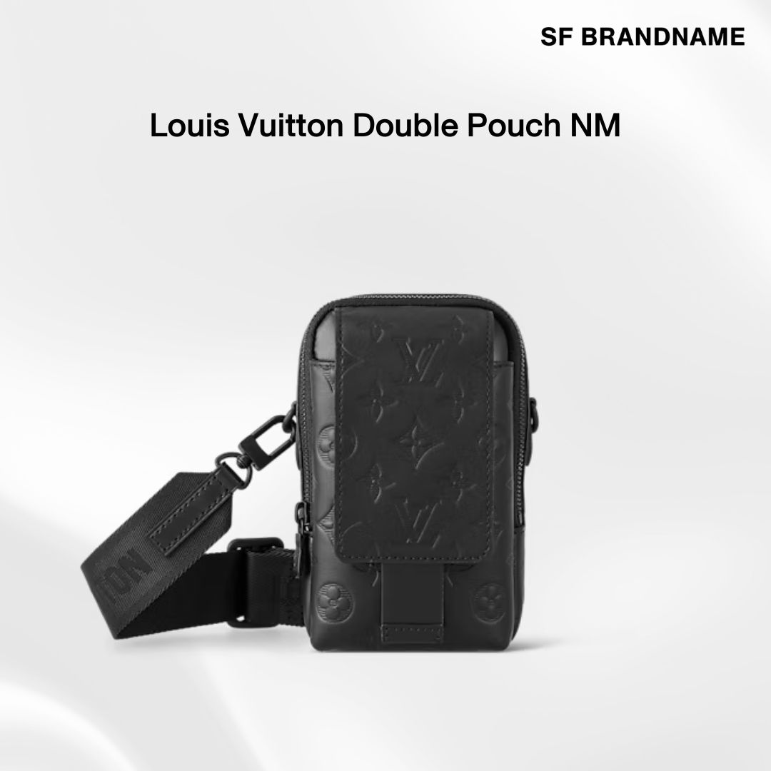 Louis Vuitton Double Pouch NM-มือสอง-ราคาถูก-ราคาดี