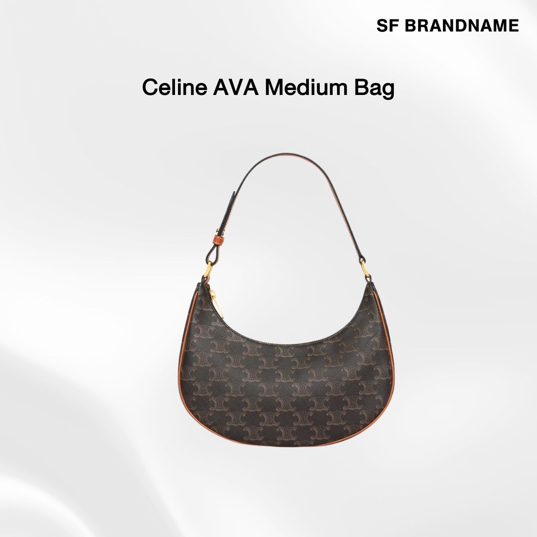 Celine AVA Bag Medium Strap-มือสอง-ราคาดี-สภาพดี