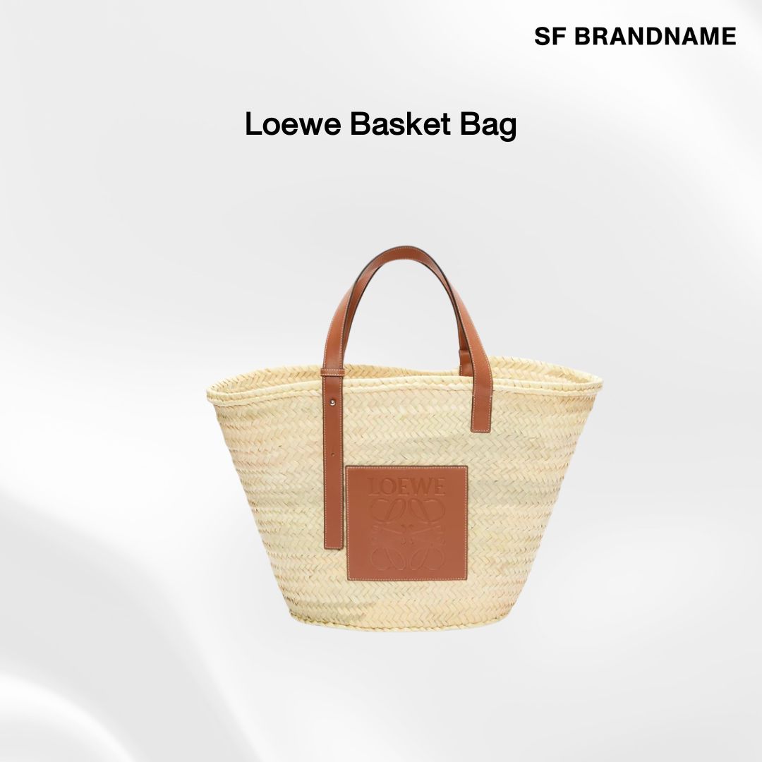 Loewe Basket Bag-กระเป๋าสาน-ราคาดี-ราคาถูก-มือสอง