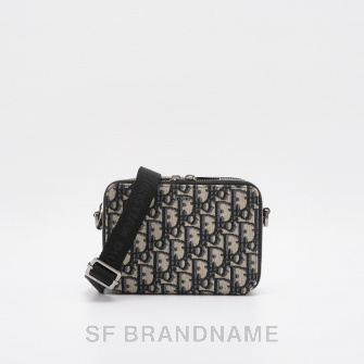 Zipped Pouch with Strap