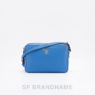 Prada Vitello Phenix Double Zip Crossbody Bag