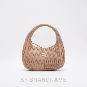 Wander Matelasse Nappa Leather Hobo Bag