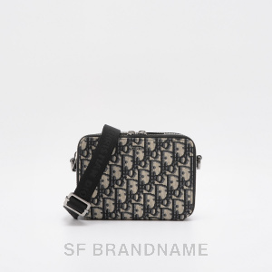 Zipped Pouch with Strap