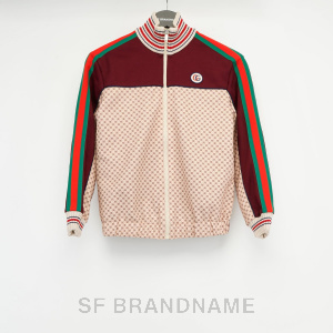 Interlocking G Print Jersey Jacket