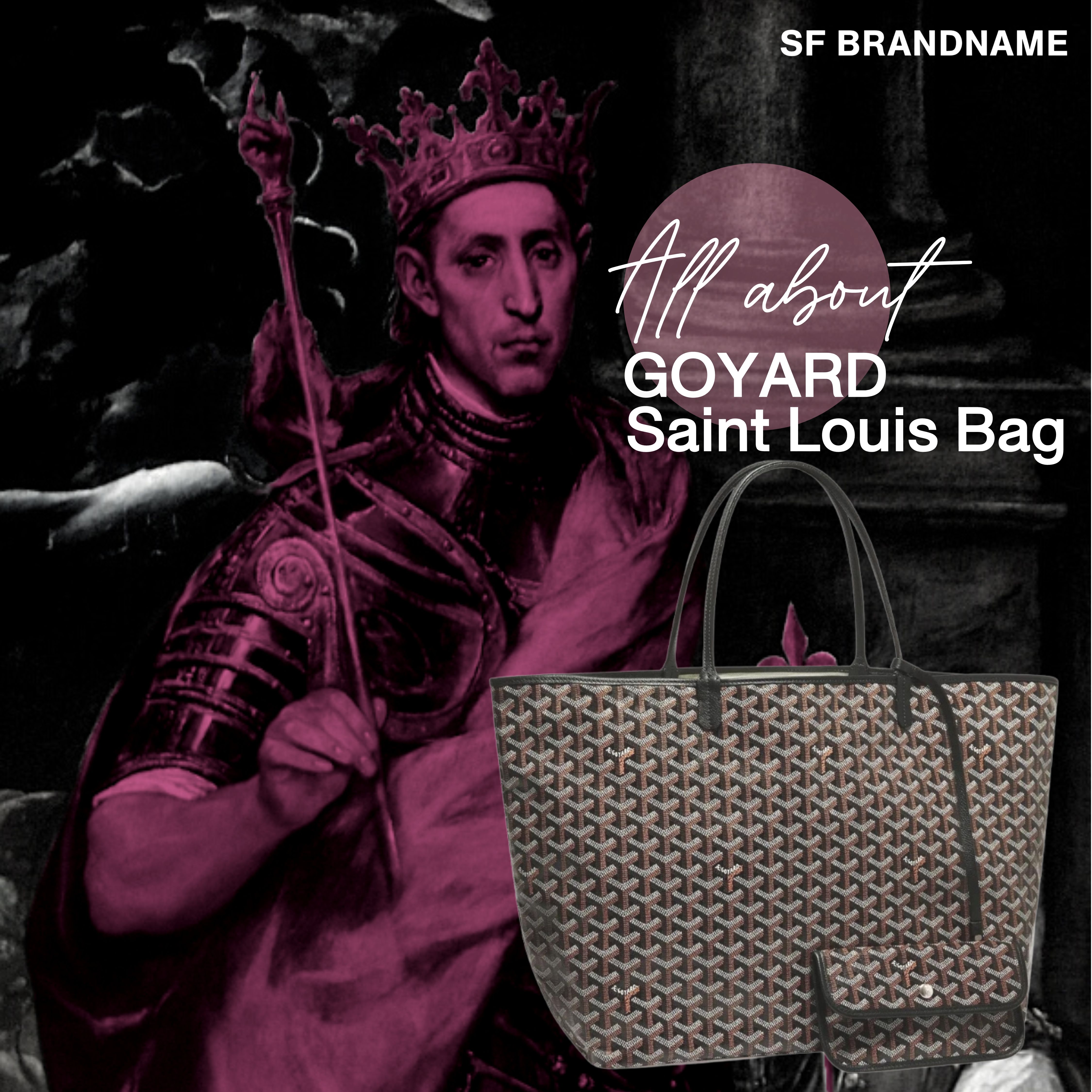 All About Goyard Saint Louis Bag